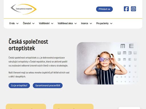 česká společnost ortoptistek vám pomůže s problémy tupozrakosti, šilhání a rehabilitace.