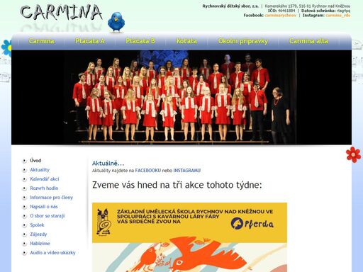 carmina rychnovský dětský sbor
