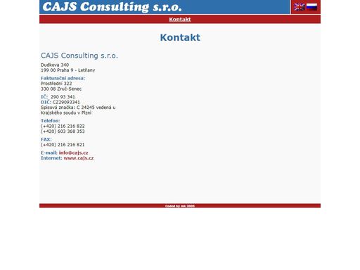 cajs consulting s.r.o. - it poradenstí