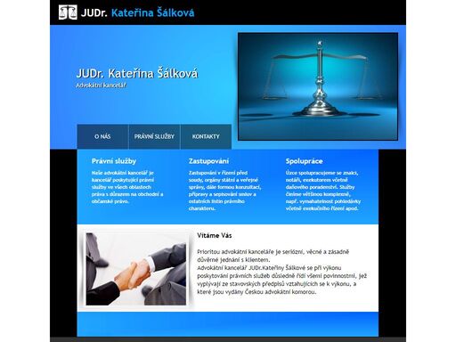 judr. kateřina šálková - advokátní kancelář 
prioritou advokátní kanceláře je seriózní, věcné a zásadně důvěrné jednání s klientem. 