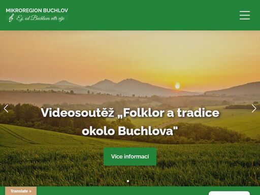 jménem čtrnácti spolupracujících obcí mikroregionu buchlov vás vítáme na slovácku, v malebném prostředí chřibského podhůří. náš kraj nabízí řadu možností rekreace a prohlídky mnoha přírodních, kulturních a historických pamětihodností.