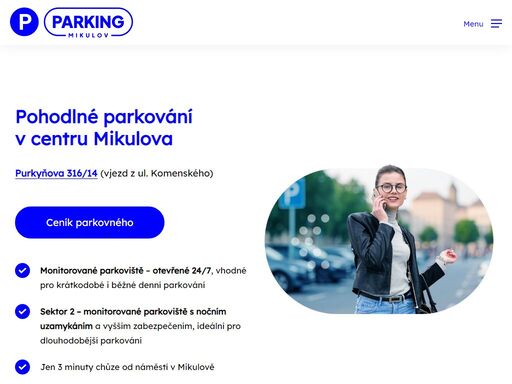parkování v mikulově – placené parkoviště pro turisty i návštěvníky. krátkodobé i dlouhodobé parkování v centru mikulova jen 3 minuty chůze od náměstí.