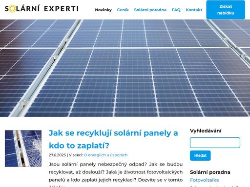 jak si správně vybrat ty správné solární panely pro vás? jaké jsou typy panelů? měli byste si koupit fotovoltaické panely, nebo solární systém na ohřev vody?