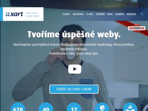 ? dobrý den, jsme xart a rádi vám pomůžeme s vaší propagací: ? vytvoříme vám promyšlený web nebo e-shop, ? postaráme se o efektivní online marketing, ? vyrobíme originální reklamy atd.