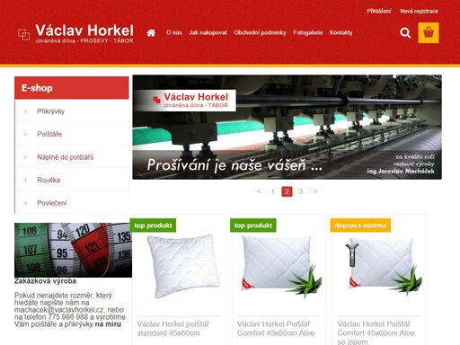výroba a prodej přikrývek, polštářů, matrací a chráničů na matrace