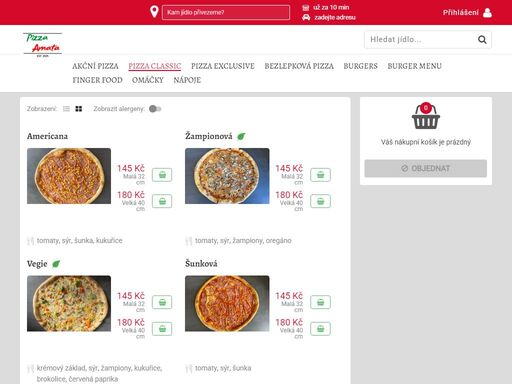 pizza classic