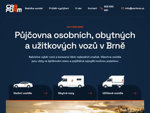 výběr z vozů a karavanů těch nejlepších značek. všechna vozidla jsou vždy ve špičkovém stavu a pojištěná nejvyšší možnou pojistkou. půjčovna aut v brně