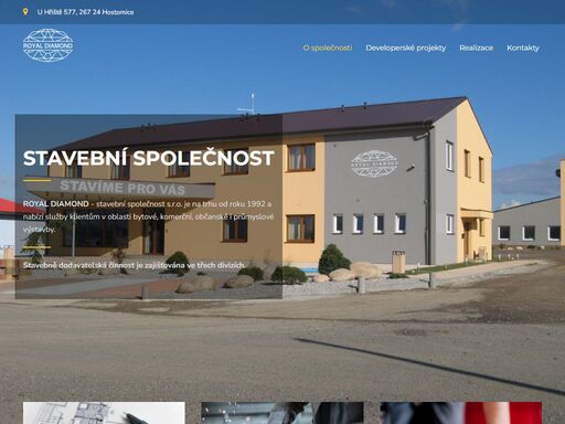 stavební společnost zabývající se výstavbou staveb, kovovýrobou a projedem stavebního materiálu.