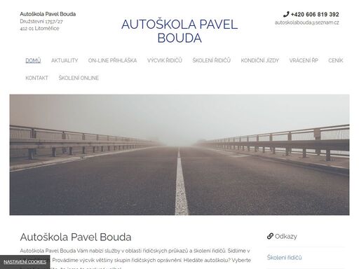 kvalitní škola v litoměřicích. to je autoškola bouda