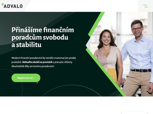 připojte se k advalo a objevte moderní finanční poradenství bez závislosti na provizích. nabízíme školení, podporu a nástroje pro finanční poradce.