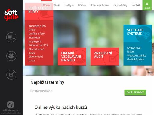 pc kurzy a znalostní audit, word, excel, powerpoint, outlook, access, photoshop, project, visio, a další. s mobilní učebnou po celé čr