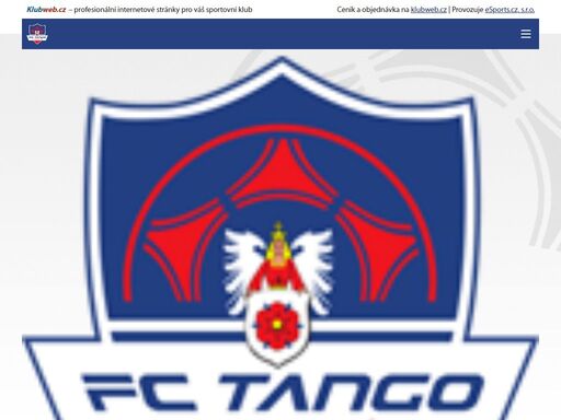 klubový web fc tango hodonín