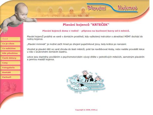 www.plavanikrtecek.cz