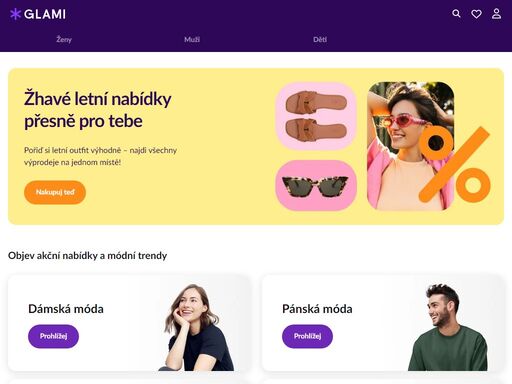glami – tvůj společník při online nakupovaní. najdi nejlepší nabídky, porovnej ceny a nakupuj v pohodě.