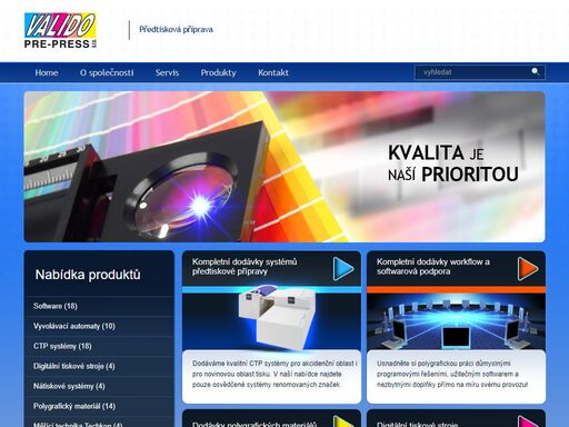 polygrafie, ctp, předtisková příprava a digitální tiskové stroje – to vše tvoří nabídku společnosti valido pre-press s.r.o. praha.