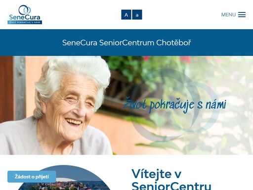seniorcentrum chotěboř nabízí sociální služby domov pro seniory a domov se zvláštním režimem - zaměřeným na péči o seniory trpící alzheimerovou chorobu či jinou formou stařecké demence. nonstop zdravotní a sociální péče.