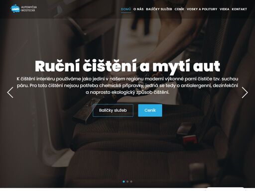 automyčka mostecká - ruční čištění a mytí aut. interiér a exteriér, vosky a politury, detailing, či služba odvozu. vaše auto bude čisté!