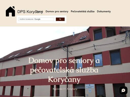 domov pro seniory a pečovatelská služba koryčany