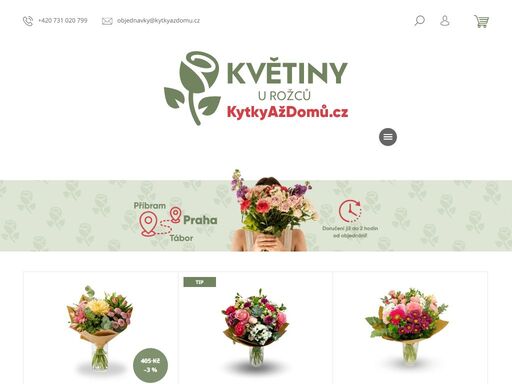 rádi byste své drahé polovičce vykouzlili úsměv na tváři? využijte našich služeb a darujte jí nezapomenutelný zážitek! stačí pouze objednat a o zbytek se postará náš tým. floristky připraví tu nejčerstvější kytici, napíší vzkaz a předají jednomu z našich kurýrů. ten během chvíle startuje a spěchá, aby vaši objednávku…