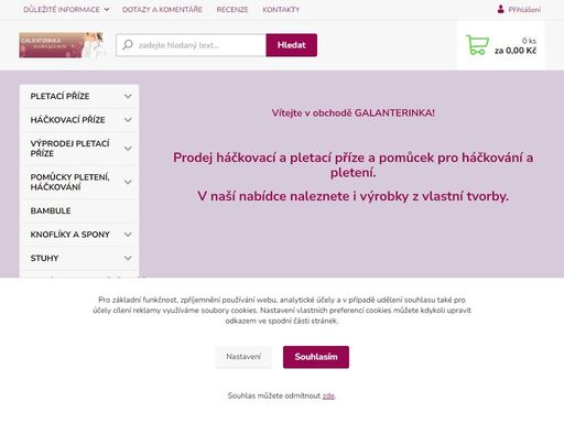 www.galanterinka.cz