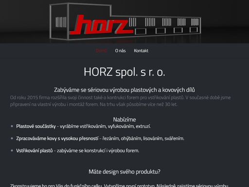 sériová výroba plastových a kovových dílů