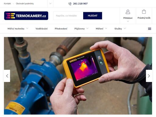 termokamery.cz je od roku 2010 autorizovaným distributorem termokamer fluke pro českou a slovenskou republiku. dodáme, nebo zapůjčíme termokameru přesně dle vašich potřeb a technických požadavků.