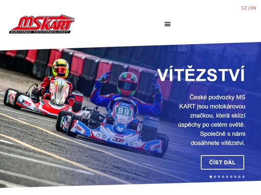 firma ms kart s.r.o. je český výrobce závodních motokárových podvozků. jejím zakladatelem a jediným vlastníkem je úspěšný motokárový jezdec milan šimák.