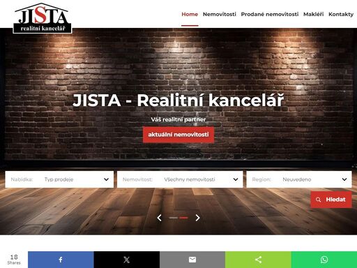 realitní kancelář jista - realitní kancelář je tu pro vás.