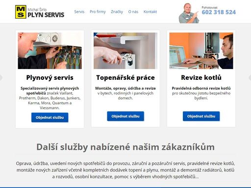 plynservis a prodejna železářství