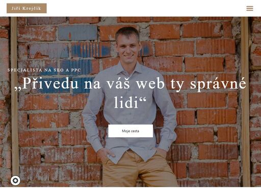 věnuji se 10 let kampaním pro firemní webové stránky a internetové obchody na internetu. umím na vaše webové stránky přivést nové návštěvníky, kteří se stanou vašimi zákazníky. kampaně vyhodnocuji a dodávám konkrétní čísla. jsem k dispozici i pro váš projekt.