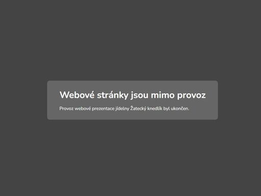 vítejte na webu žateckého knedlíku - rodinné jídelny na růžku! od pondělí do pátku vaříme pokrmy tradiční české kuchyně. přijďte k nám na oběd a nebo si nechte jídlo zavézt až domů