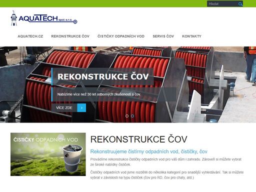rekonstrukce čistírny odpadních vod