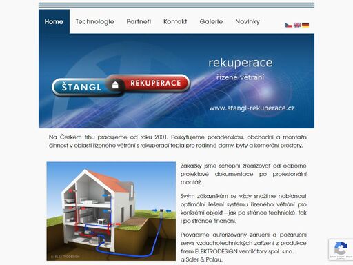 rekuperace vzduchu = zdravé a úsporné bydlení