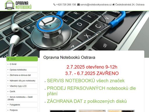 specializuji se na komponentové opravy základních desek, komplexní opravy notebooků, dodávku náhradních dílů a prodej repasovaných notebooků dle přání