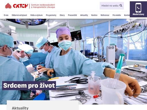 centrum kardiovaskulární a transplantační chirurgie brno