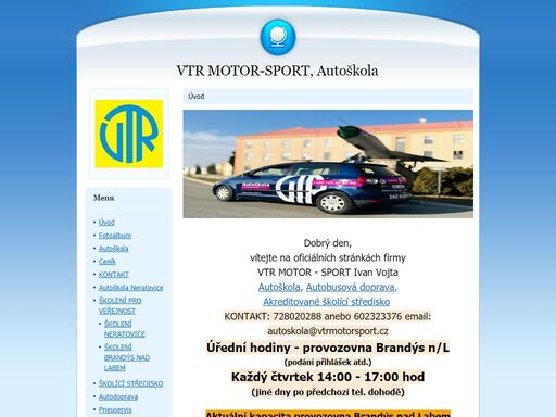 autoškola, autodoprava, pneuservis, rally team