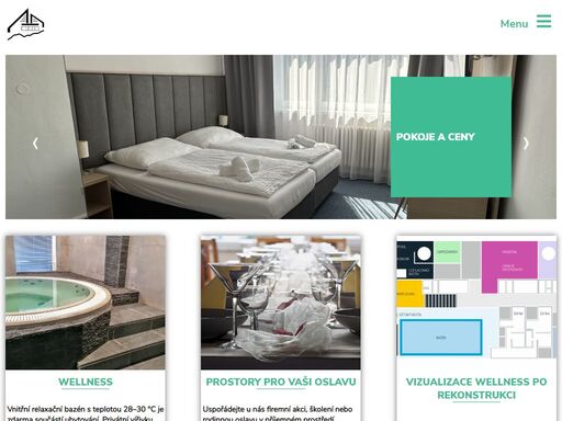 hotel se nachází uprostřed překrásné chráněné krajiny bílých karpat v lese, kde dominantou je nenarušená příroda, klid a čistý vzduch. hotel disponuje vnitřními venkovním bazénem a wellness programem.
