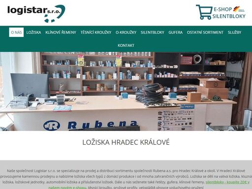 prodáváme ložiska hradec králové, klínové řemeny, silentbloky a gufera, pryžové profily, manžety, o-kroužky a velopláště