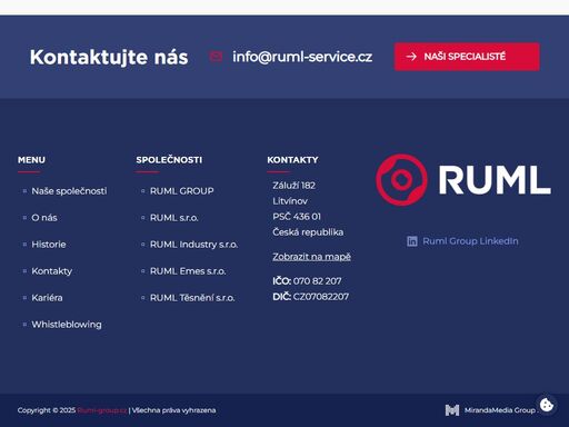 jsme připraveni být stabilním strategickým partnerem, zejména v oblasti paro-kondenzátních systémů, rotačních strojů a provozování zařízení.