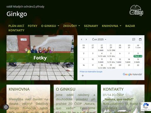 pokud o nás nic nevíte tak vězte, že jsme oddíl mladých ochránců přírody, založený a dlouhodobě působící při 14. pražské základní organizaci českého svazu ochránců přírody – natura, quo vadis?. existujeme již 30 let a naší hlavní činností je „environmentální zájmová činnost dětí a mládeže“.