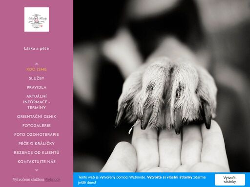 jsme rodinný psí salón dog family