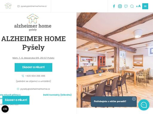 svěřte péči o své blízké do rukou oborových špiček z alzheimer home pyšely . profesionální přístup, moderní vybavení a šťastní klienti