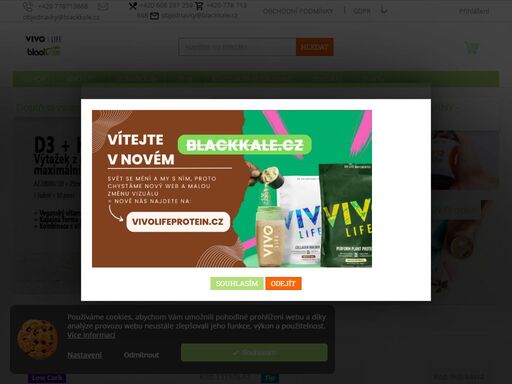 prémiové veganské proteiny a doplňky stravy vivo life.  
pro lepší zdraví, chuť, život, a naši planetu
 

 
jsme výhradní distributoři pro čr a sk trh premiové značky vivo life, která na evropském trhu přináší opravdu nadčasové, fermentované rostlinné proteiny a doplňky stravy, ne-li nejlepší na trhu se zvučným…