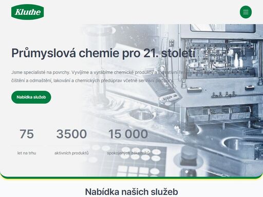 jsme specialisté na povrchy. vyvíjíme a vyrábíme chemické produkty a inovativní řešení v oblasti obrábění kovů, čištění a odmaštění, lakování a...