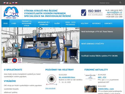 jsme výrobce kompletních systémů pro řezání vysokotlakým vodním paprskem. vyrábíme cnc stroje pro řezání vysokotlakým vodním paprskem,vysokotlaká čerpadla, odkalovací systémy, vlastní řídicí software, recyklace abraziva. dodáváme abrazivo, náhradní díly, kompletní příslušenství. poskytujeme servis, poradenství