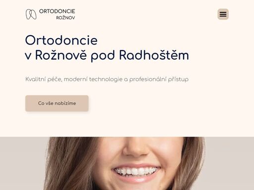 ortodontická ordinace mddr. moniky půčkové v rožnově pod radhoštěm. poskytujeme kompletní ortodontickou léčbu pacientům všech věkových kategorií fixními a fóliovými ,,neviditelnými“ rovnátky s využitím nejnovějších technologií.