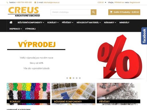 creus - kreativní obchod s korálky