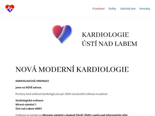 kardiologie ústí nad labem zajišťuje odborná kardiologická vyšetření, ekg? eeg, holter apod. navštivte naši ordinaci.