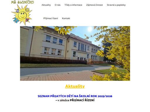mateřská škola sluníčko