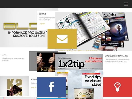 časopis 1x2tip pro muže sázkaře kurzového sázení je sázka na jistotu. zajímavé články, dobré rady, recenze, rozhovory se sázkaři a více pro sázky.